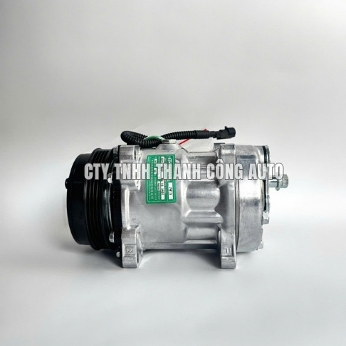 Lốc điều hòa Dongfeng Lốc lạnh Dongfeng Hoàng Huy 4PK 24V Bích đuôi